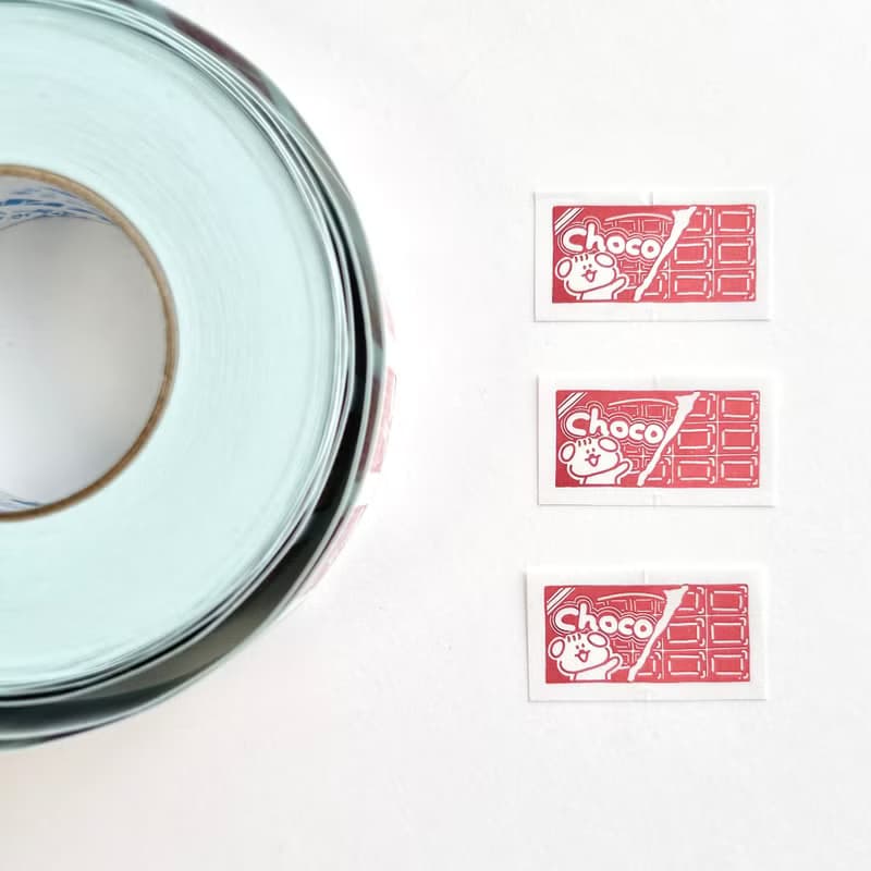 ラベラーシール  チョコレートな犬