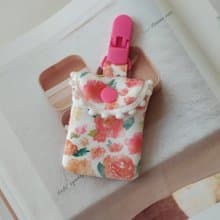 【5日內出貨】水彩花 小棉球 平安符袋 彌月禮物 香火袋 平安
