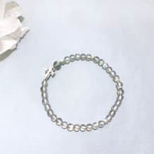 Ops Labradorite bracelet -拉長石/純銀/十字架/限定/禮物/藍光