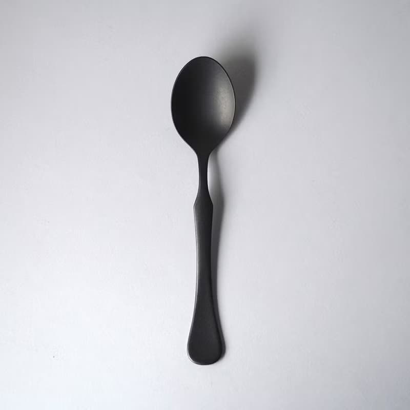 日本高桑金屬  日製波浪曲線不鏽鋼餐匙-2入