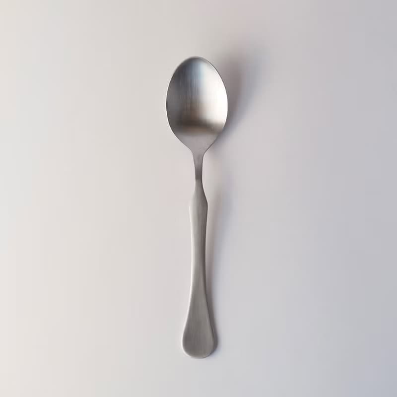 日本高桑金屬  日製波浪曲線不鏽鋼餐匙-2入