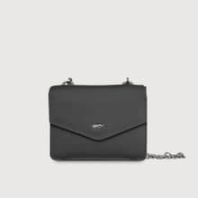 維那斯-B系列 6卡附背帶女夾-黑色/BF849-720-BK