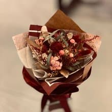 復古風乾燥花束 質感索拉花 | 生日 情人節首選 |台北可自取