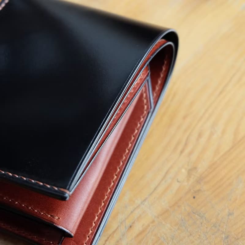 MILDY HANDS - SW01COIN 馬臀皮短夾 Horween shell cordovan