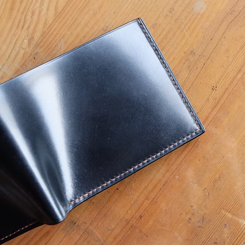 MILDY HANDS - SW01COIN 馬臀皮短夾 Horween shell cordovan