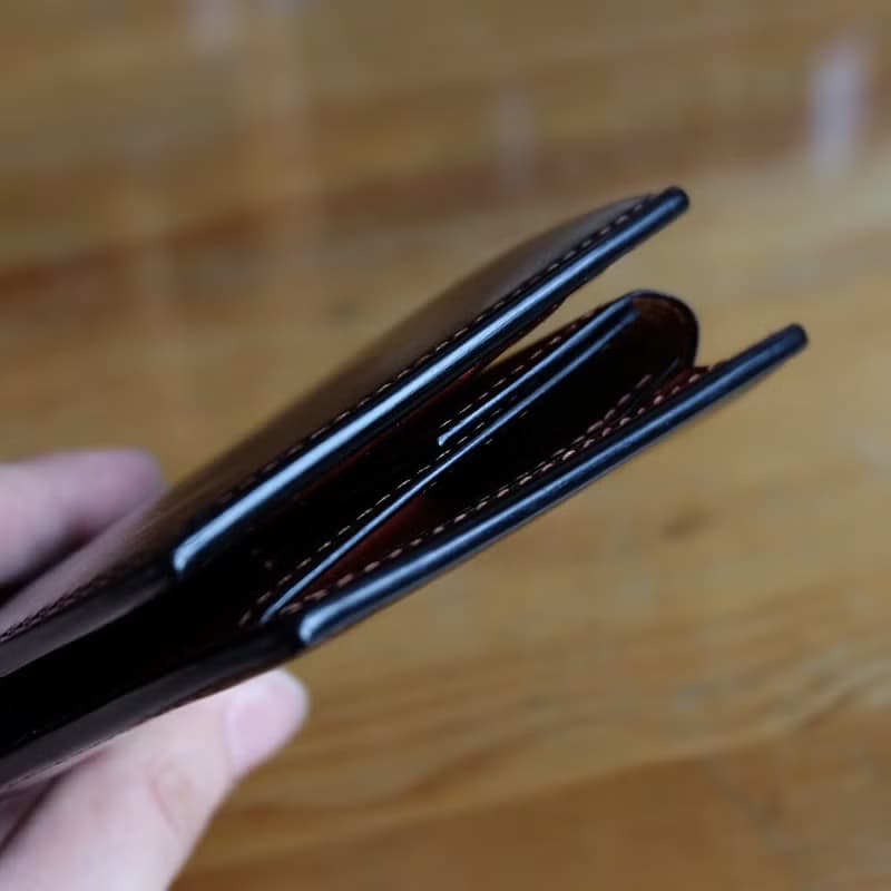 MILDY HANDS - SW01COIN 馬臀皮短夾 Horween shell cordovan