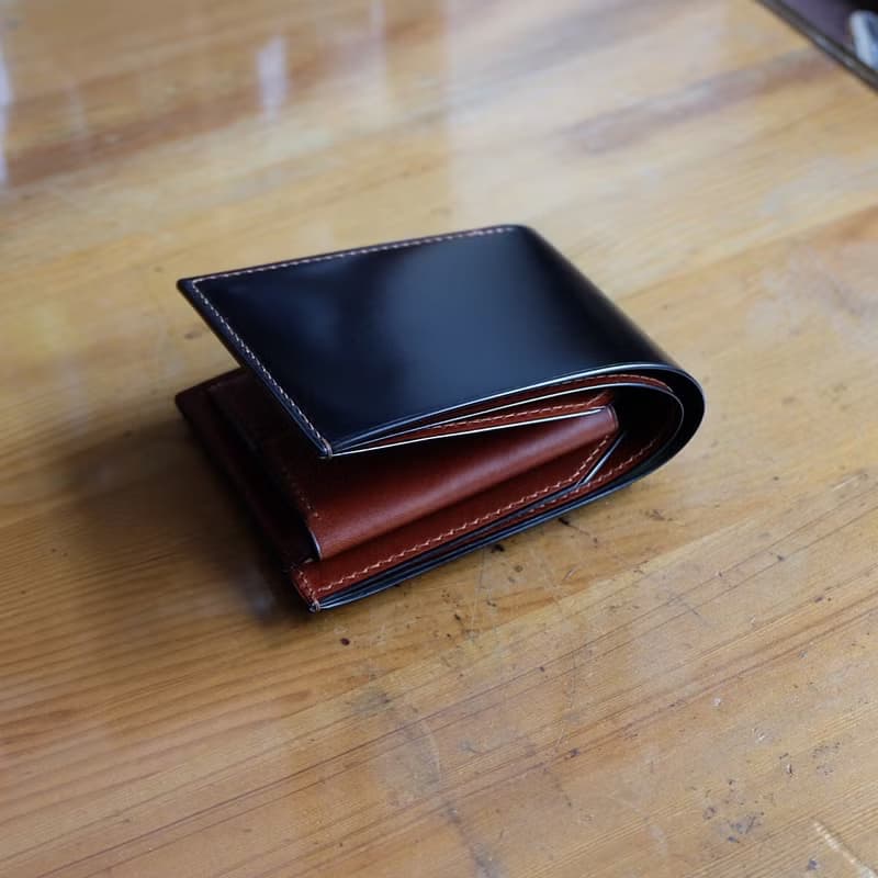 MILDY HANDS - SW01COIN 馬臀皮短夾 Horween shell cordovan