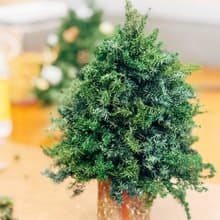 半成品聖誕小樹/材料包/聖誕禮物/手作/親子