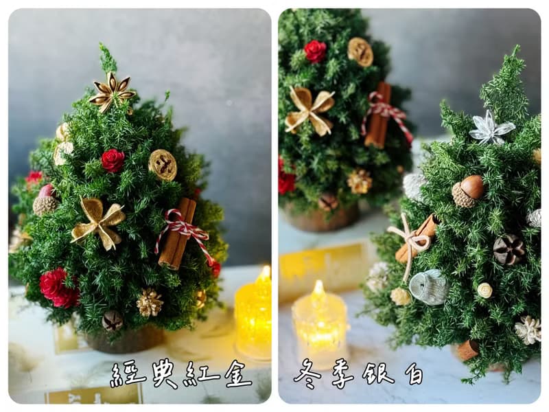 半成品聖誕小樹/材料包/聖誕禮物/手作/親子