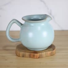 【母親節禮物】300ml 汝窯 茶海 純手作公道杯 名家葉敏祥手作
