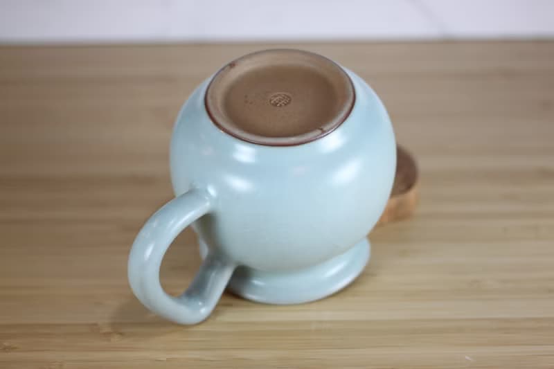 【送禮好物】300ml 汝窯 茶海 純手作公道杯 名家葉敏祥手作