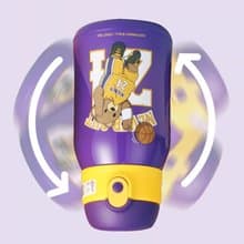 ALL-JOINT優僅潮潮熊曼巴熊兒童保溫杯