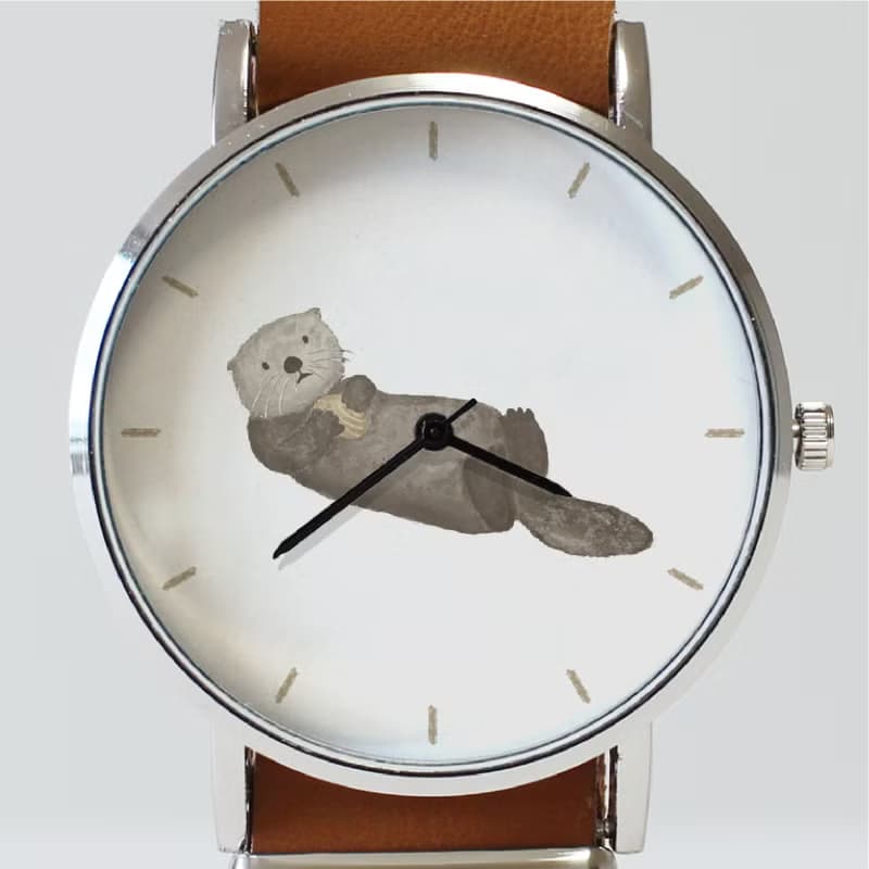 ラッコの腕時計