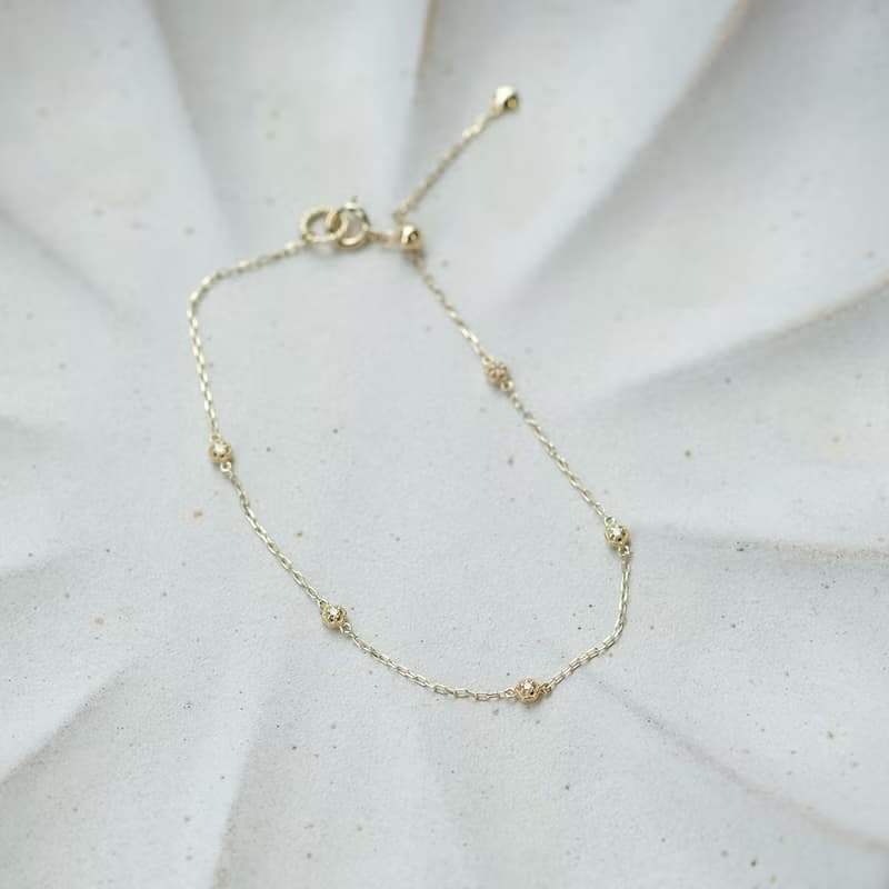 10K間格六角鑽調節手鍊