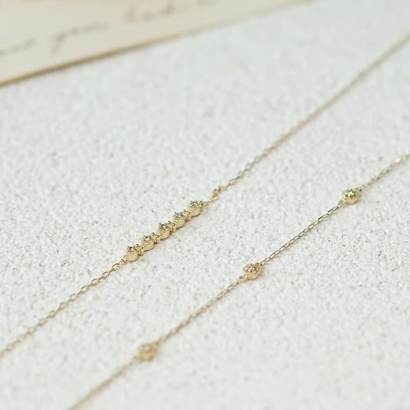 10K間格六角鑽調節手鍊