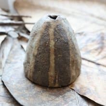 【喬遷禮物】風的皺折No9擴香手捏花器侘寂風雕塑擺件收藝術作品
