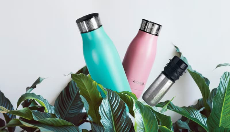 01LIV 304不銹鋼雙層真空泡茶防漏保溫瓶環保杯5色 500ml/350ml