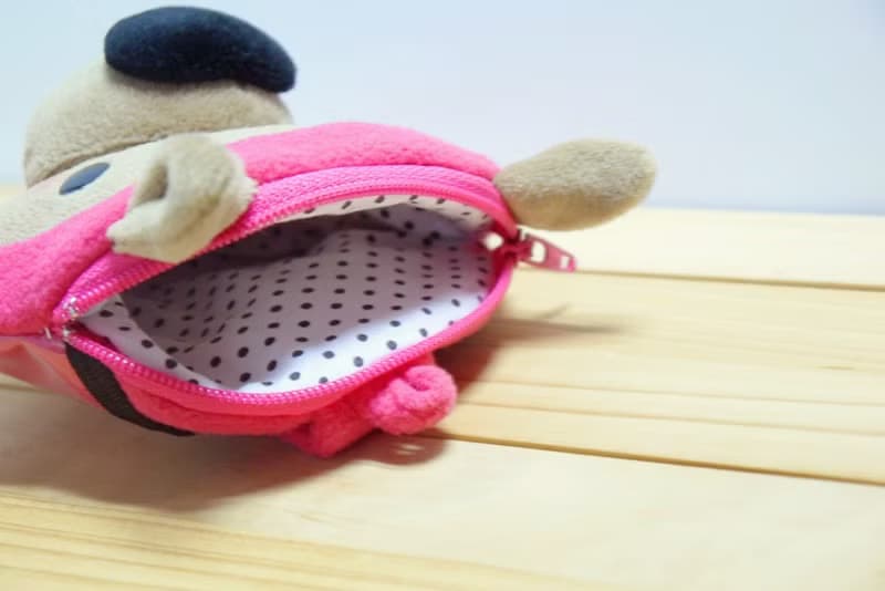 Bucute小紅狼證件套錢包/悠遊卡套/證件夾/獨家發售/手工製作/交換禮物/零錢包