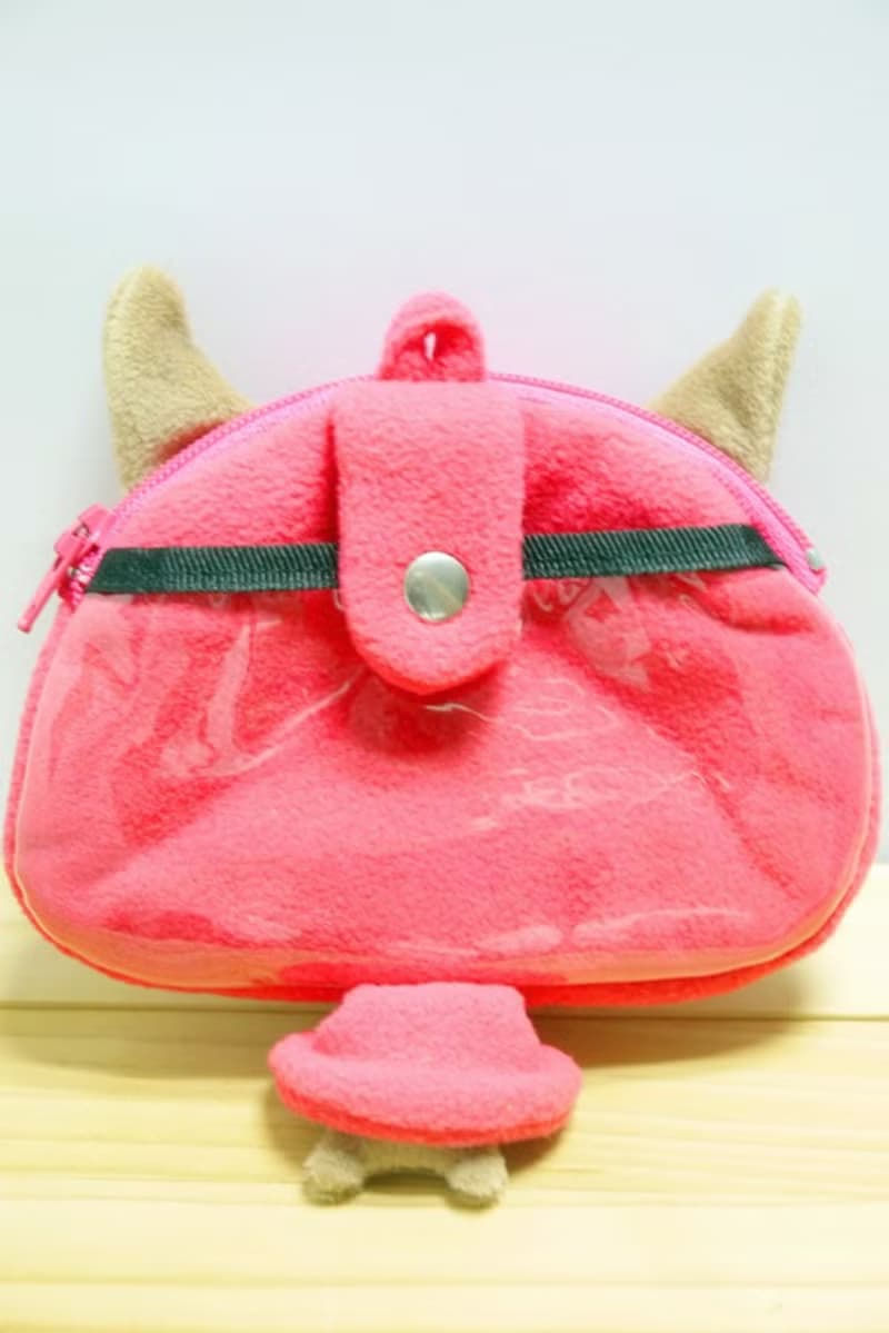 Bucute小紅狼證件套錢包/悠遊卡套/證件夾/獨家發售/手工製作/交換禮物/零錢包
