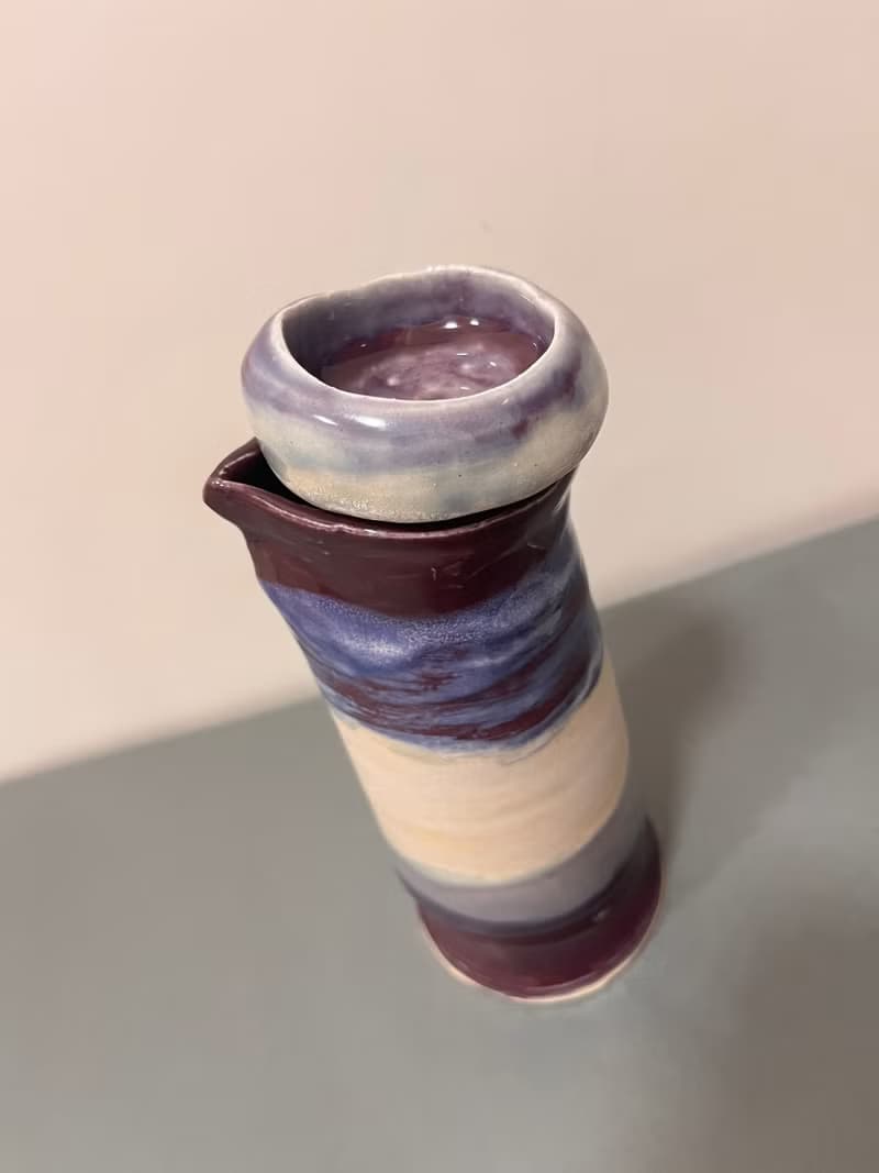 Water vase - Purple Romance