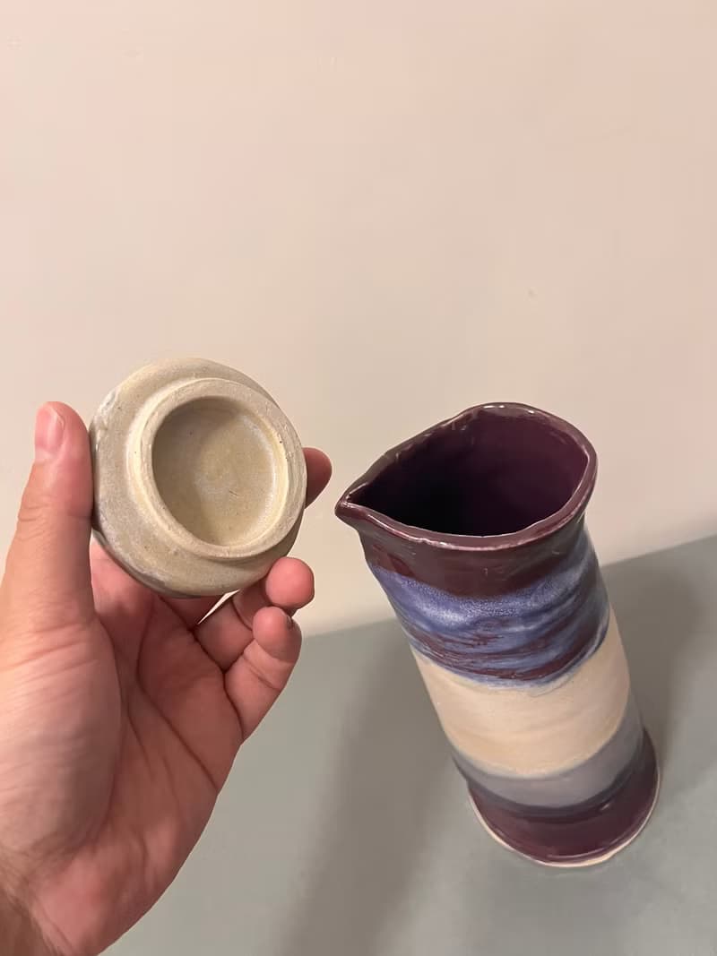 Water vase - Purple Romance