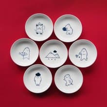 龜龜小圓碟【龜山龜怪系列】可以當點心碟、小菜碟、醬料碟