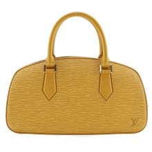 【日本直送】ルイ・ヴィトン LOUIS VUITTON ジャスミン ハンドバッグ M52089 エピレザー タッシリイエロー 黄 TH0969【中古】