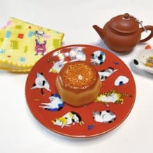 【九谷燒】青郊窯緣起小盤-貓的各種姿態