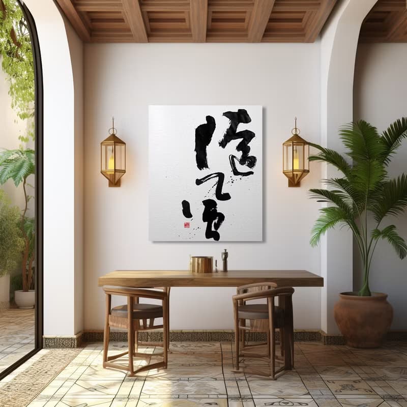 書法-無框畫 | 喬遷禮物 | 開店 | 民宿佈置 | 搬新家 | 裝飾畫