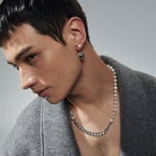 安菲特里不鏽鋼貝珠手鍊項鍊 兩用款設計 multifunctionl jewelry