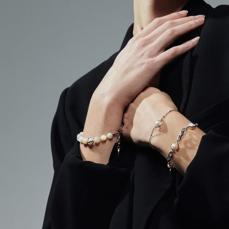 安菲特里不鏽鋼貝珠手鍊項鍊 兩用款設計 multifunctionl jewelry