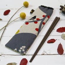 【Gi LAI】 環保彈片筷袋(附一雙筷子)*花語鳥