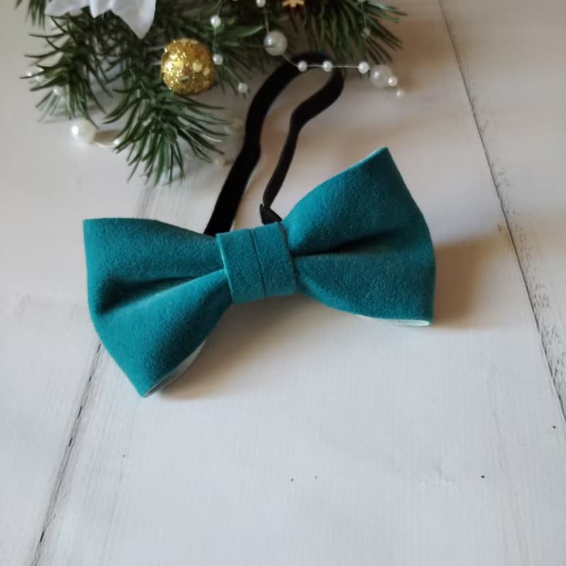 Christmas Bow Tie for Cat | Cat Costume | Velvet Bow Tie | Christmas Decor | Cat