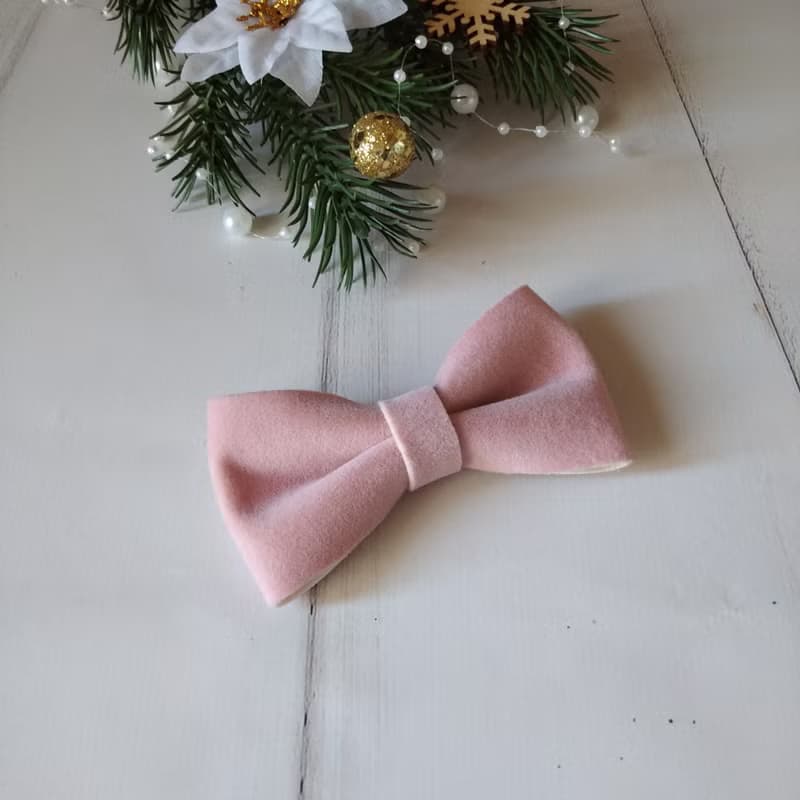 Christmas Bow Tie for Cat | Cat Costume | Velvet Bow Tie | Christmas Decor | Cat