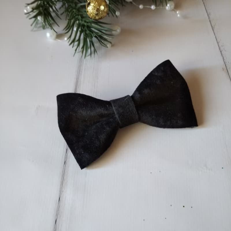 Christmas Bow Tie for Cat | Cat Costume | Velvet Bow Tie | Christmas Decor | Cat