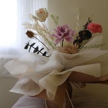 溫柔如妳 永生梔子花花束