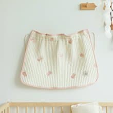韓國Chezbebe 粉紅小兔刺繡汽車遮陽簾
