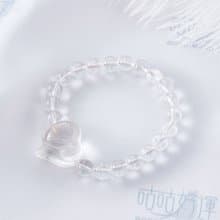 白水晶狐仙手鍊(含開光)淨化身心、招貴人、避邪、提升正能量