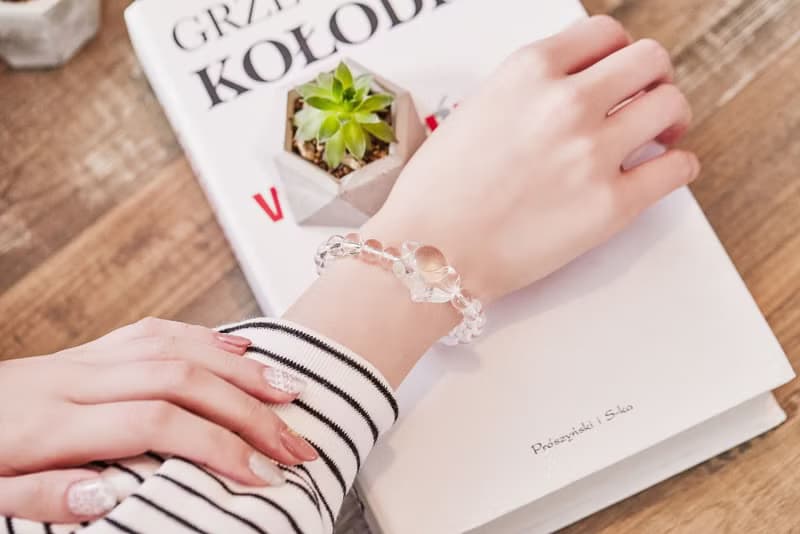 白水晶狐仙手鍊(含開光)淨化身心、招貴人、避邪、提升正能量