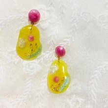 你好色彩系列-復古油畫 耳飾\耳釘