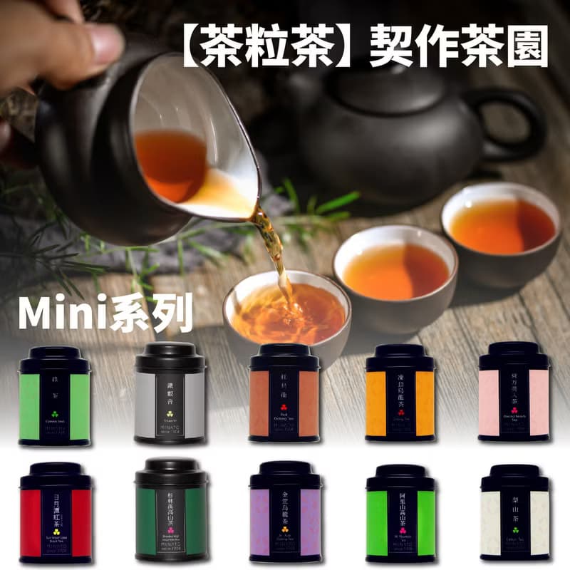 【茶粒茶】經典珍藏禮盒 原片茶禮盒 10種口味