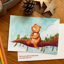 The bear necessities postcard