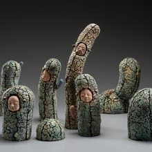 仙人掌小苗擺飾