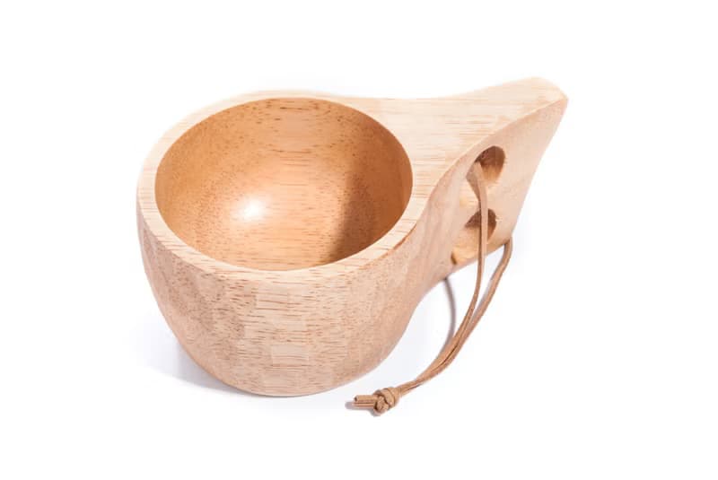 Islandoffer島嶼製作 橡膠木龜甲兩孔杯 戶外牛奶杯 (一件)