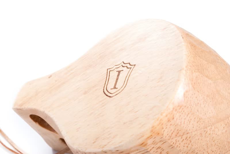 Islandoffer島嶼製作 橡膠木龜甲兩孔杯 戶外牛奶杯 (一件)