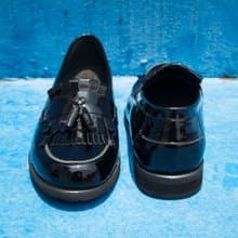 REGENT典雅流蘇樂福鞋 - 黑/ Double Fringe Tassel Loafer-Black