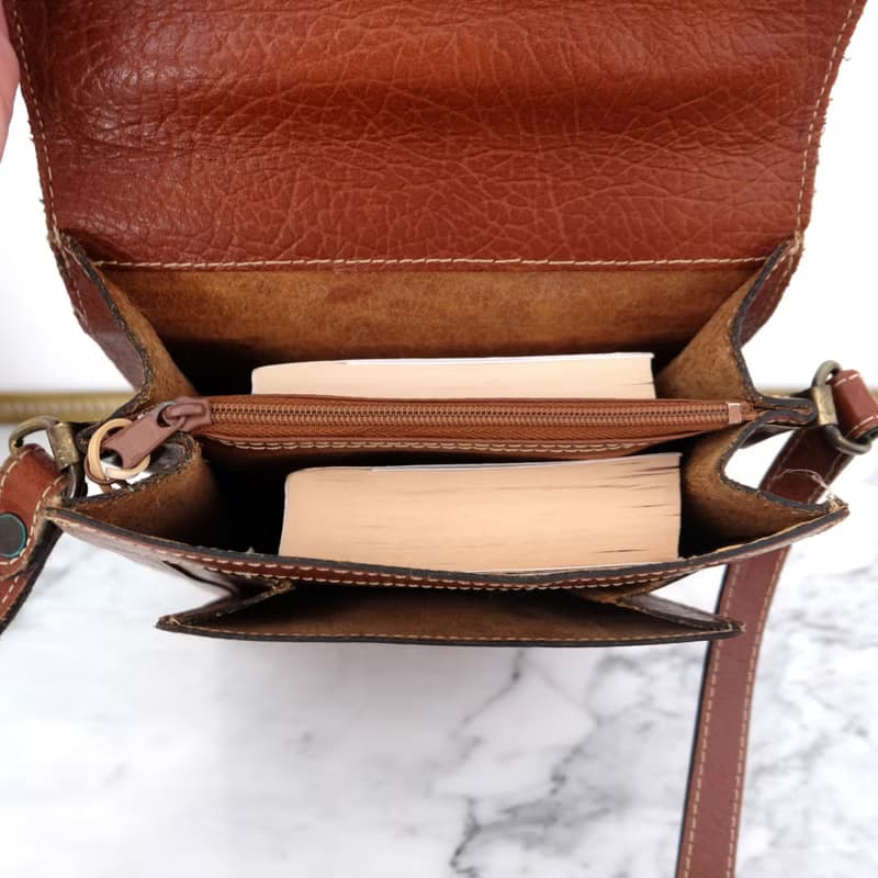 法國復古 Frederic J 真皮小公事包