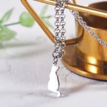 看風景的貓手鍊-貓咪背影系列- 抗敏醫療鋼