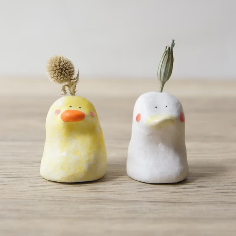 【生活小物】療癒動物小花器 / 陶瓷花器 多款角色