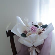 梔子花永生花束